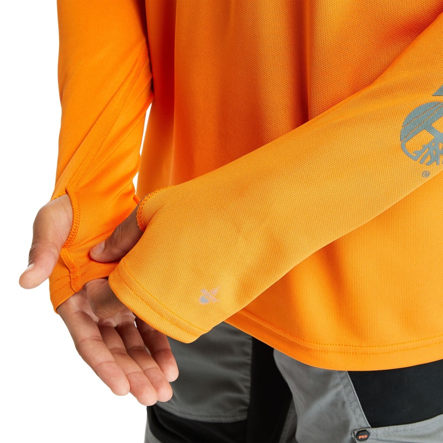 PRO Orange Men's Pro Wicking Good Hoodie Timberland Ireland