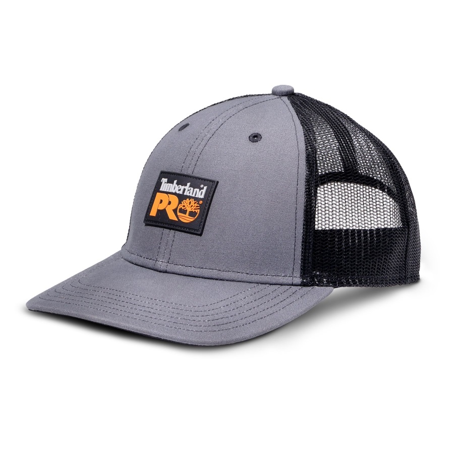 Pewter Men's Pro Gritman Low-Profile Trucker Hat Timberland Ireland