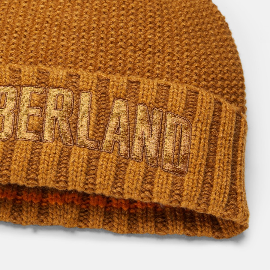 Plaited-Cuff Beanie Timberland Ireland Wheat