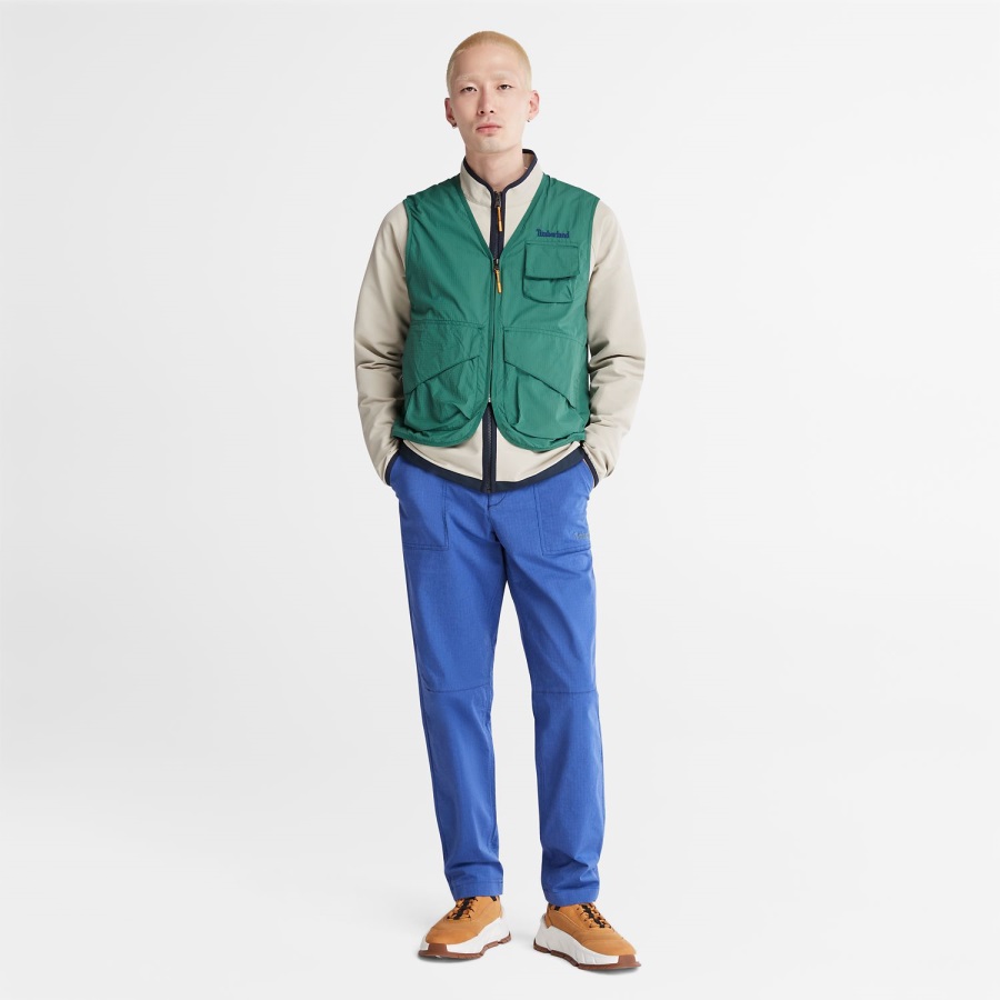 Posy Green Men's Outdoor Stow-And-Go Utility Vest Timberland Ireland
