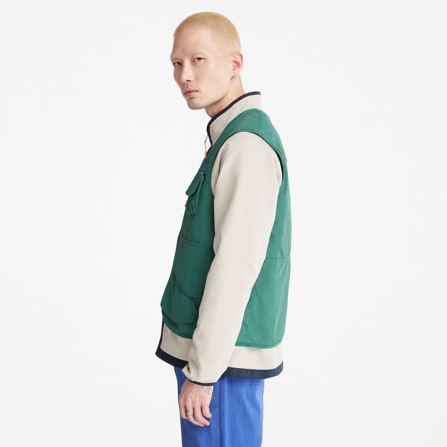 Posy Green Men's Outdoor Stow-And-Go Utility Vest Timberland Ireland