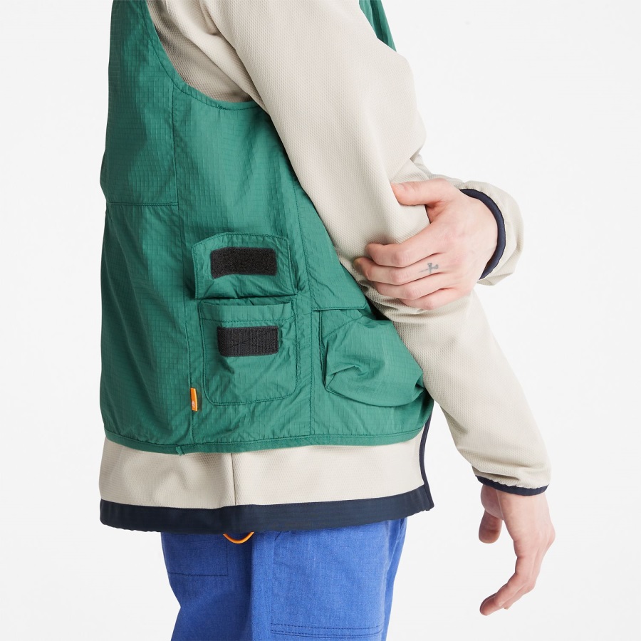 Posy Green Men's Outdoor Stow-And-Go Utility Vest Timberland Ireland