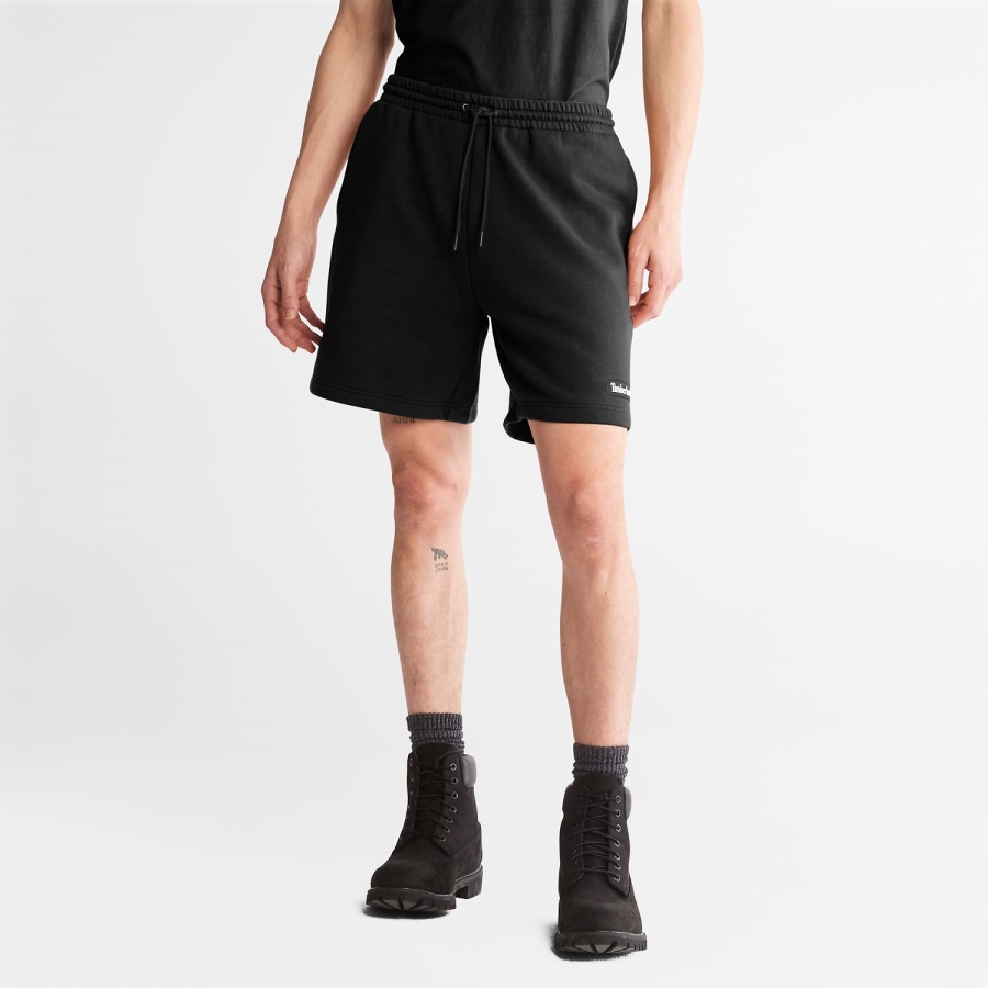 Relaxed-Fit Sweatshorts Black Timberland Ireland