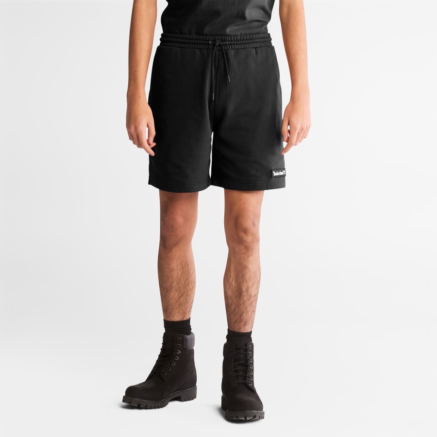 Relaxed-Fit Sweatshorts Black Timberland Ireland