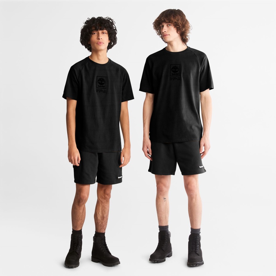 Relaxed-Fit Sweatshorts Black Timberland Ireland