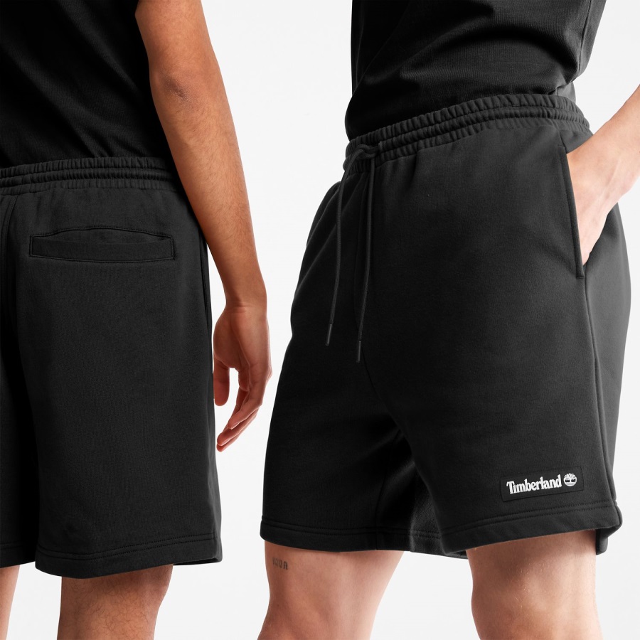 Relaxed-Fit Sweatshorts Black Timberland Ireland