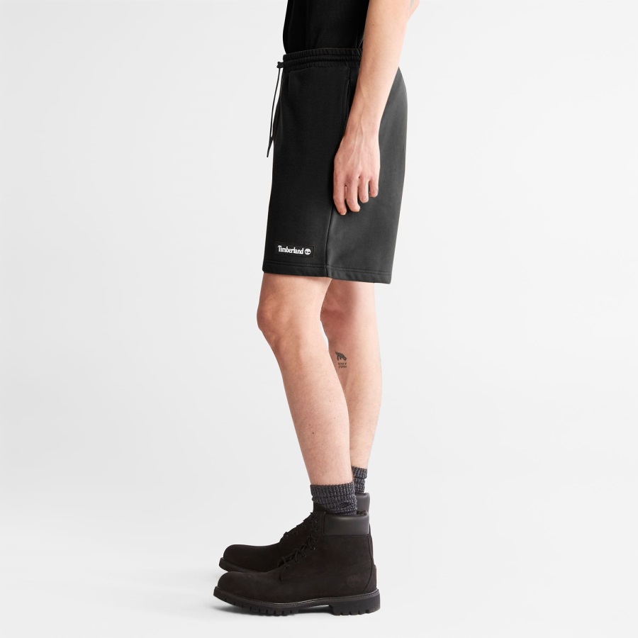 Relaxed-Fit Sweatshorts Black Timberland Ireland