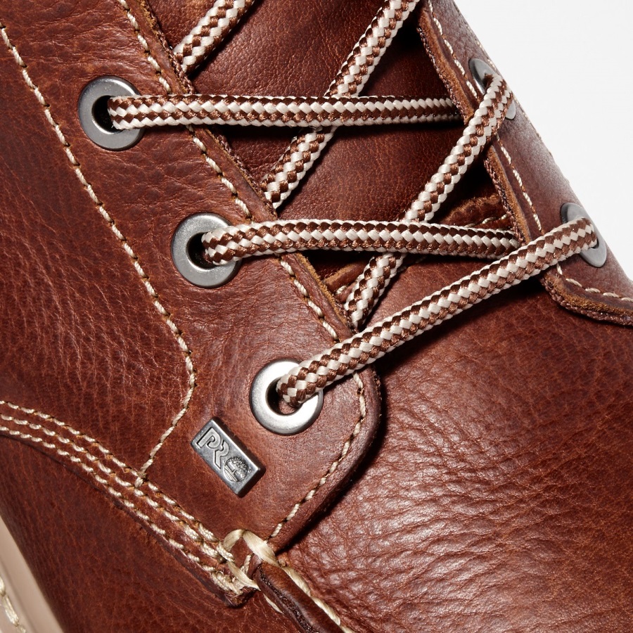 Rust Full-Grain Men's Barstow 6 Alloy Toe Work Boot Timberland Ireland