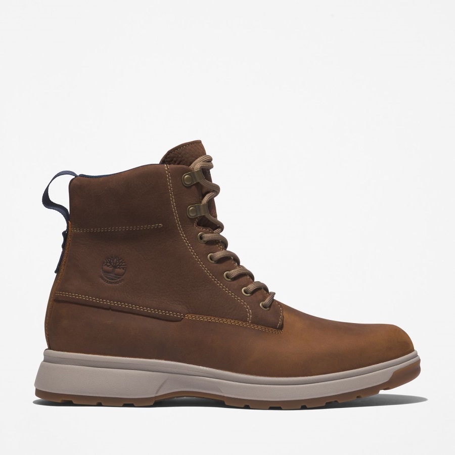Rust Full-Grain Timberland Ireland Men's Atwells Ave Waterproof Boots