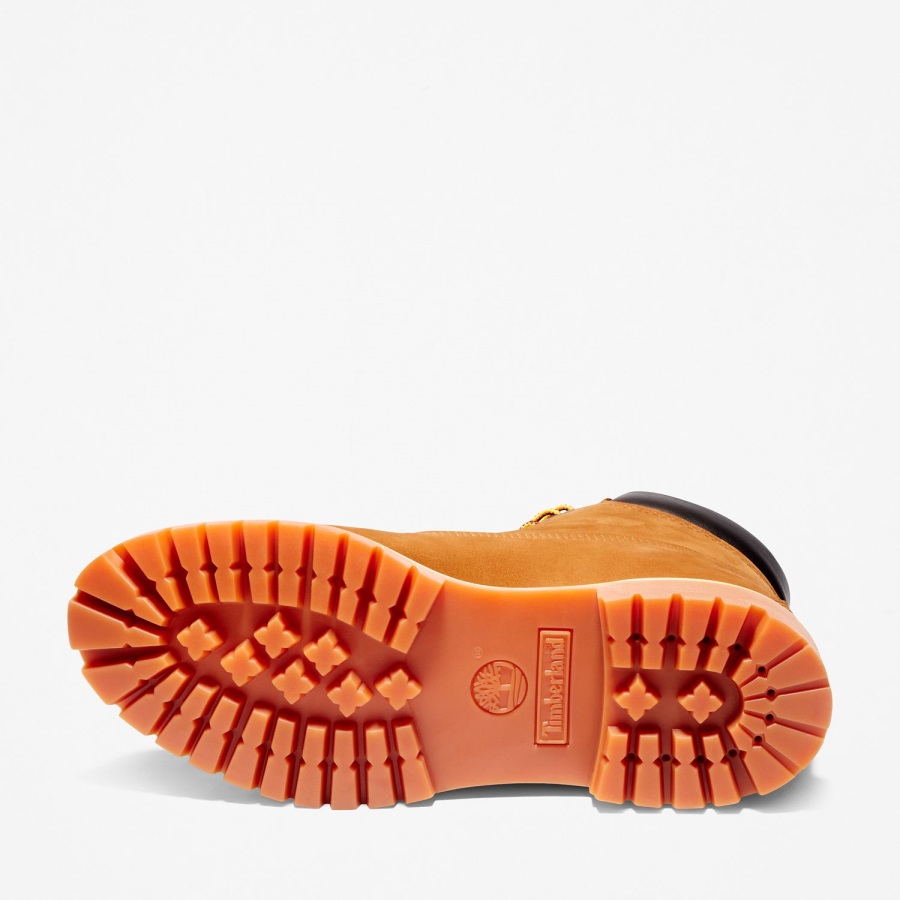 Rust Nubuck/Orange Men's Premium 6-Inch Waterproof Boots Timberland Ireland