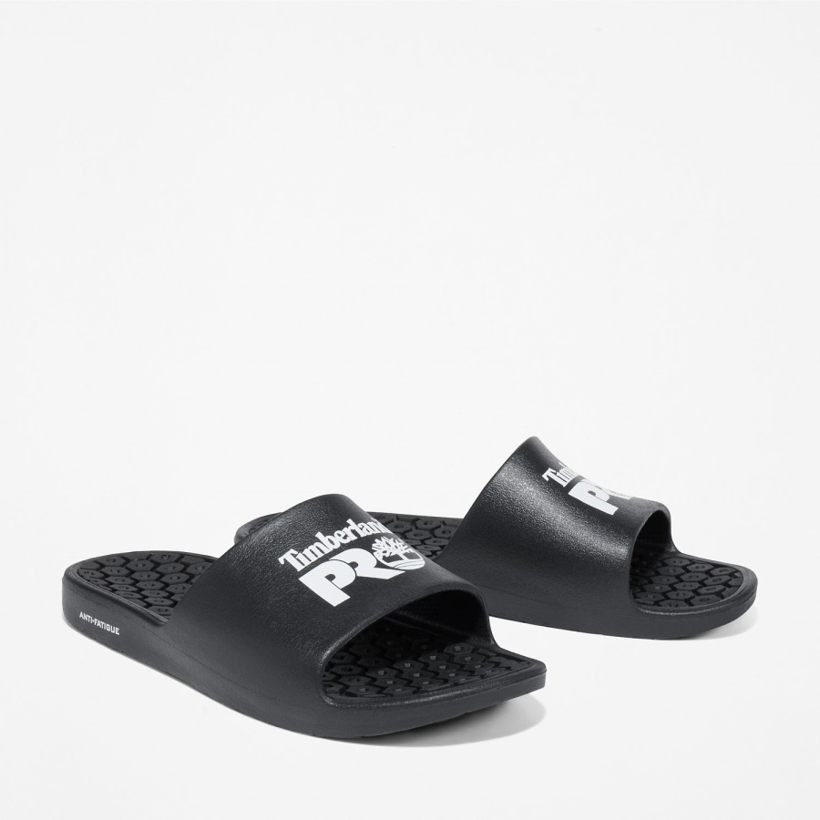 Timberland Ireland Anti-Fatigue Technology Slide Sandals Black