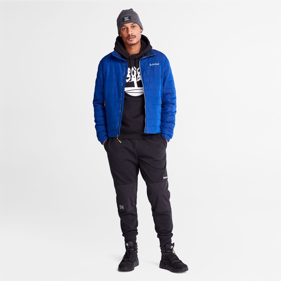 Timberland Ireland Bellwether Blue Men's Axis Peak Water-Repellent Jacket