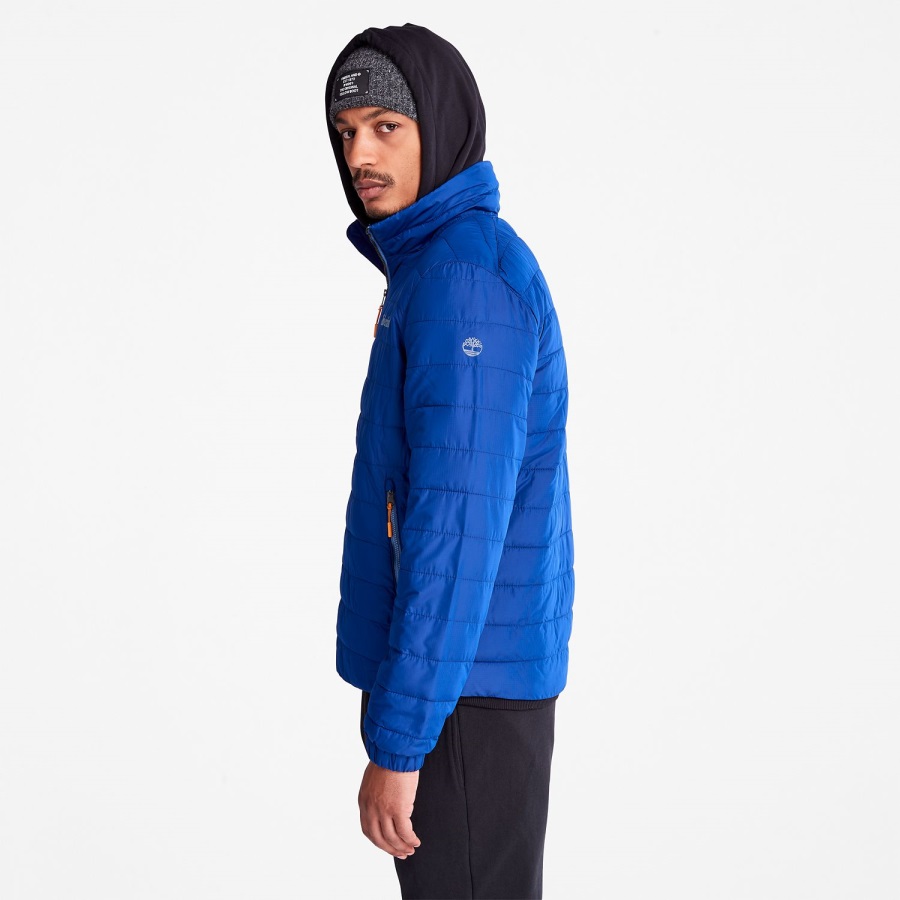 Timberland Ireland Bellwether Blue Men's Axis Peak Water-Repellent Jacket