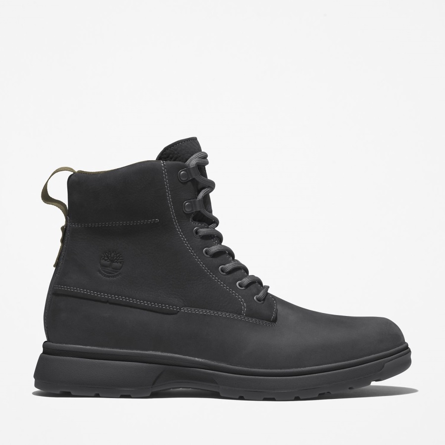 Timberland Ireland Black Full-Grain Men's Atwells Ave Waterproof Boots