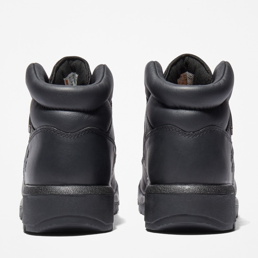 Timberland Ireland Black Full-Grain Men's Waterproof Field Boots