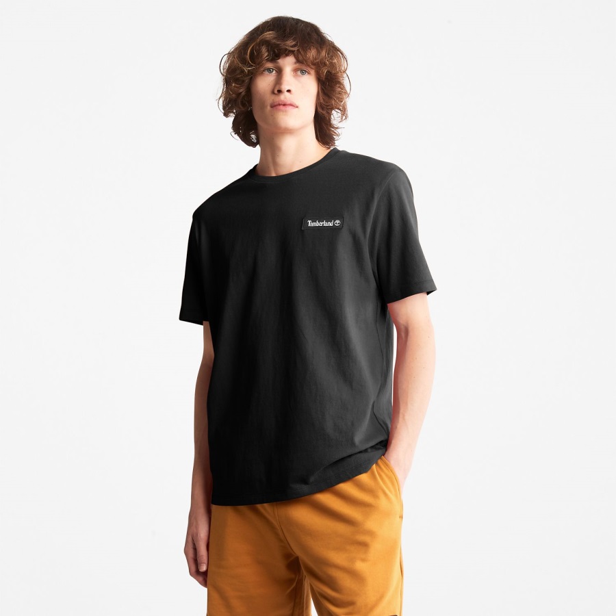 Timberland Ireland Black Heavyweight Logo T-Shirt