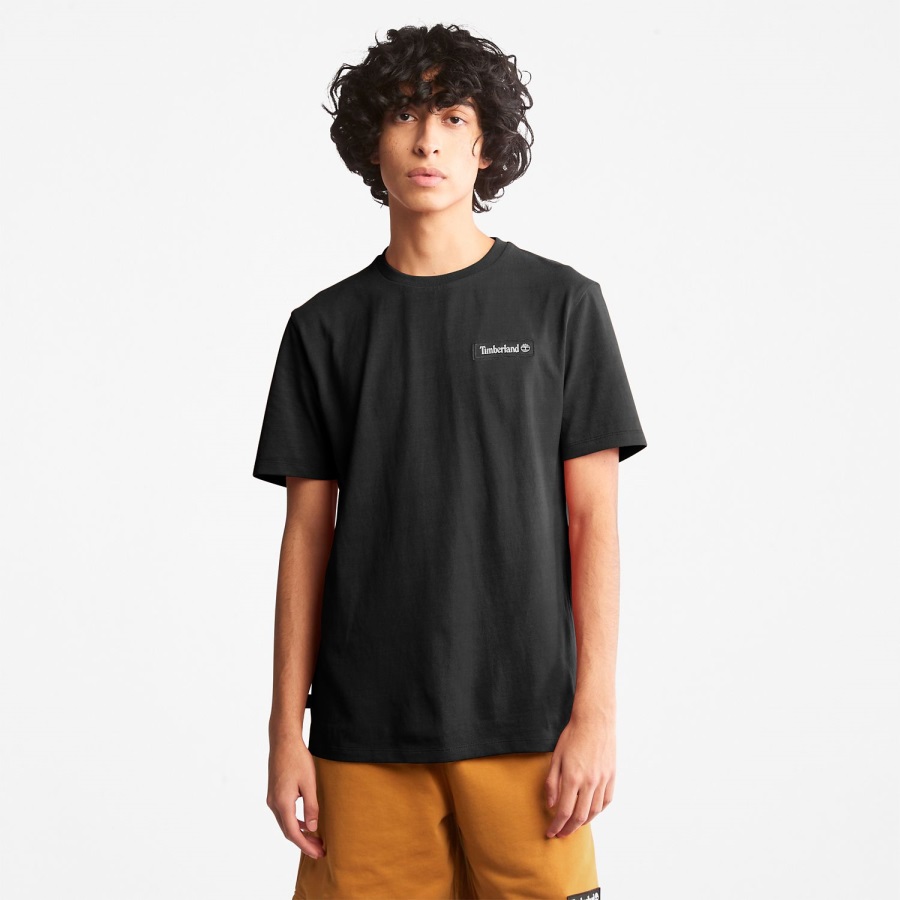 Timberland Ireland Black Heavyweight Logo T-Shirt