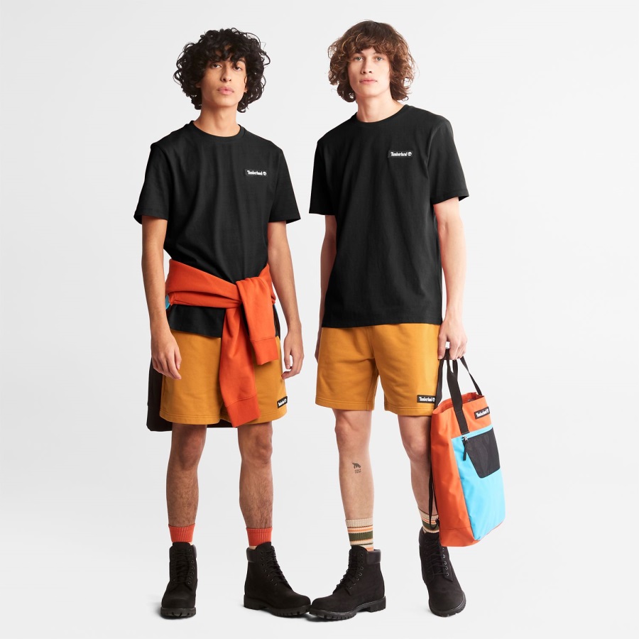 Timberland Ireland Black Heavyweight Logo T-Shirt