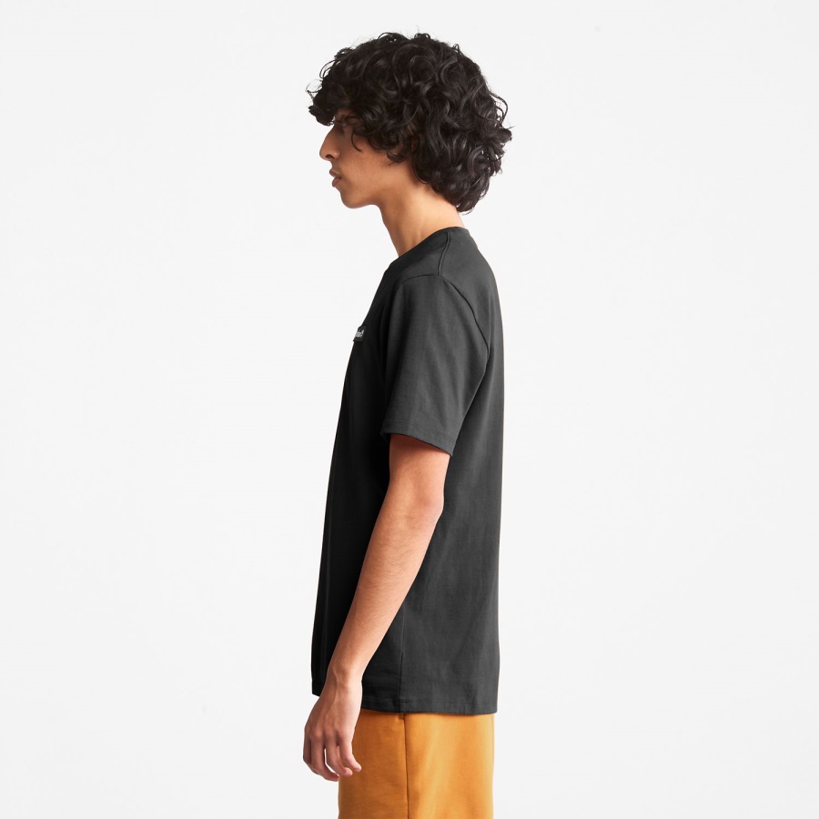 Timberland Ireland Black Heavyweight Logo T-Shirt