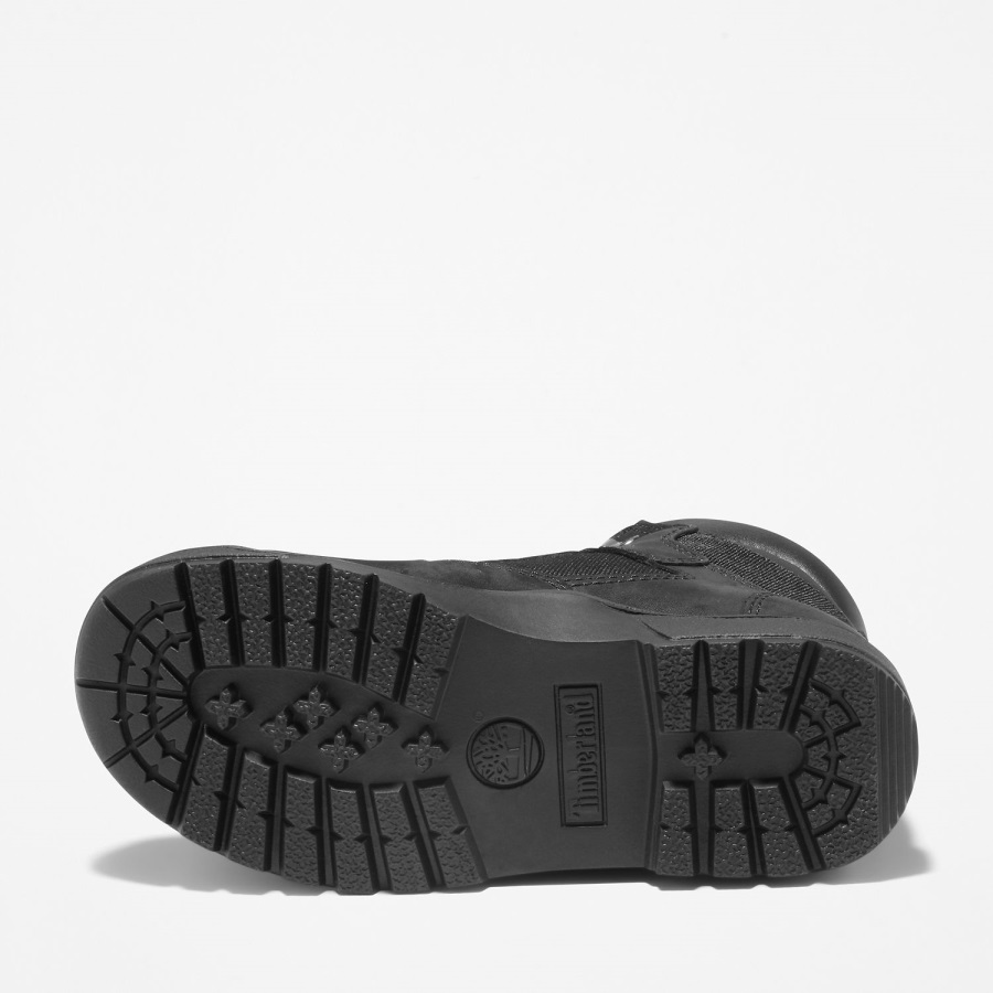 Timberland Ireland Black Nubuck Junior 6-Inch Field Boots