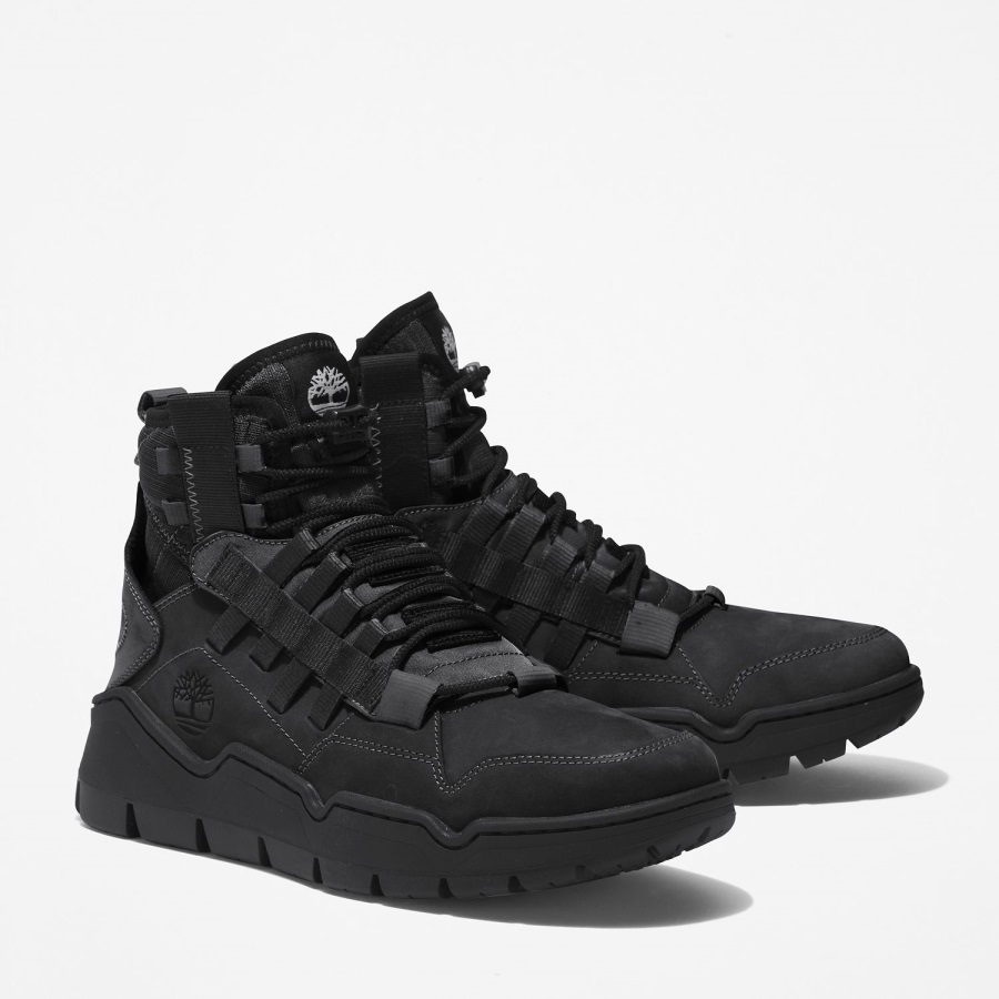 Timberland Ireland Black Nubuck Men's Timberloop Ek Utility Boots