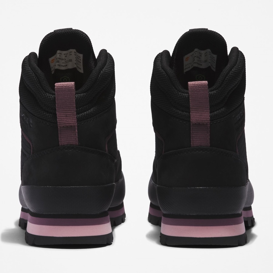 Timberland Ireland Black Nubuck Women's Euro Hiker Waterproof Hiking Boots