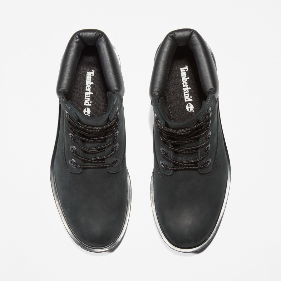 Timberland Ireland Black Nubuck Women's Kinsley 6-Inch Waterproof Boots