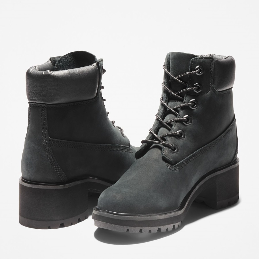 Timberland Ireland Black Nubuck Women's Kinsley 6-Inch Waterproof Boots