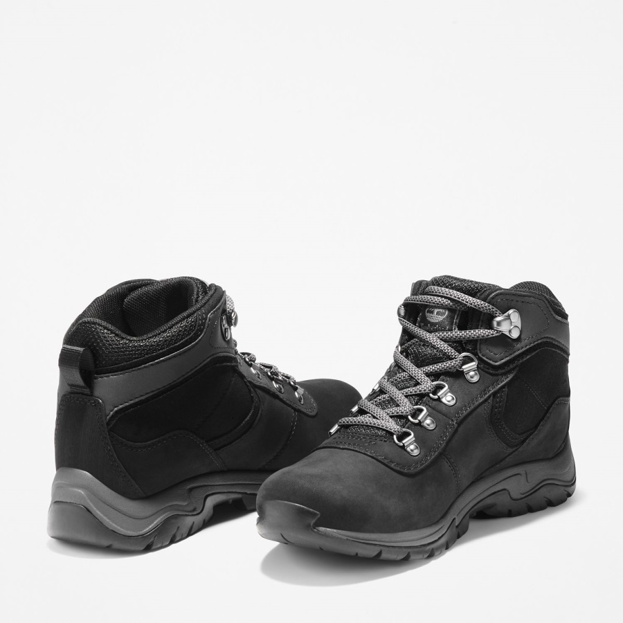 Timberland Ireland Black Nubuck Women's Mt Maddsen Waterproof Hiking Boots