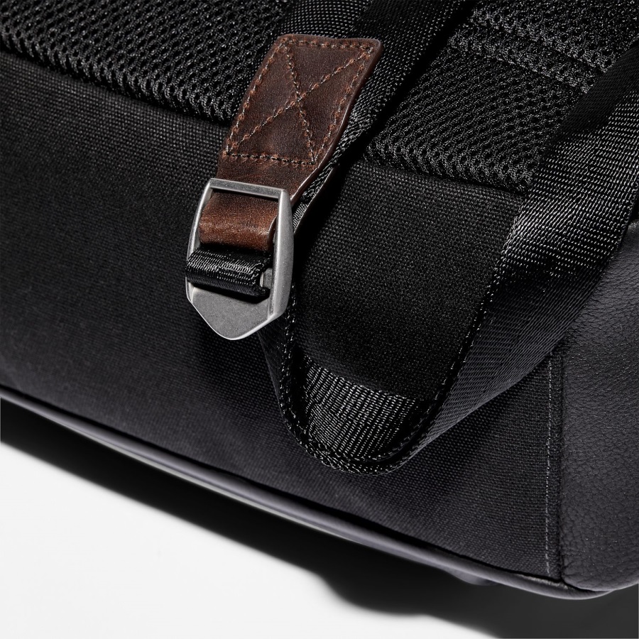 Timberland Ireland Black Tuckerman 22-Liter Leather Backpack