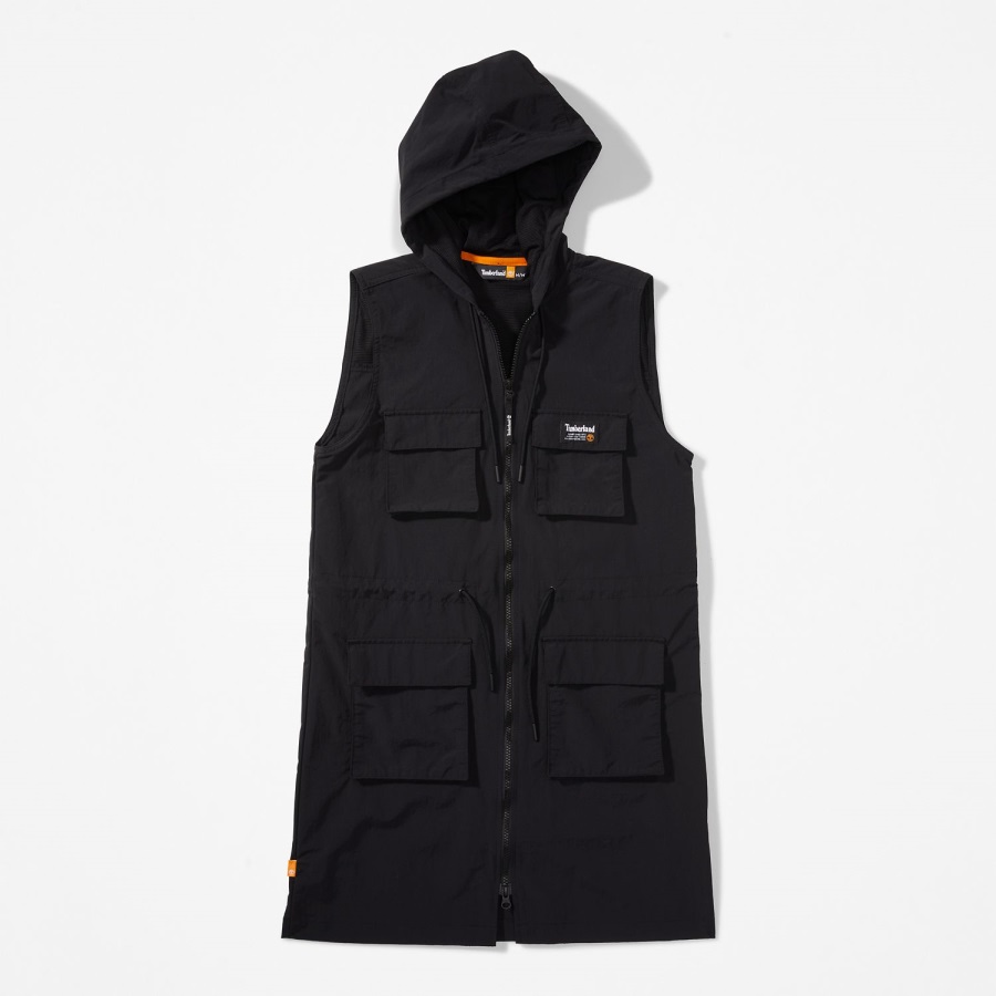 Timberland Ireland Black Women's Progressive Utility Hoodie Dress