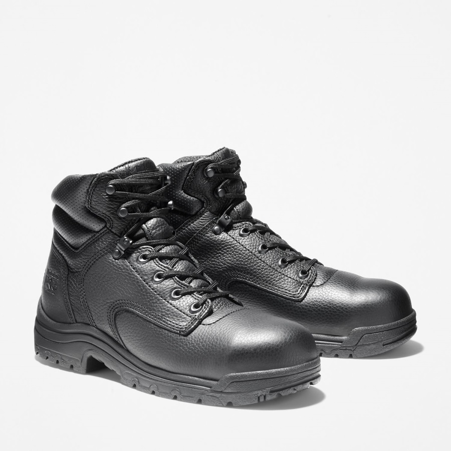Timberland Ireland Blackout Full-Grain Men's Titan 6 Alloy Toe Work Boot
