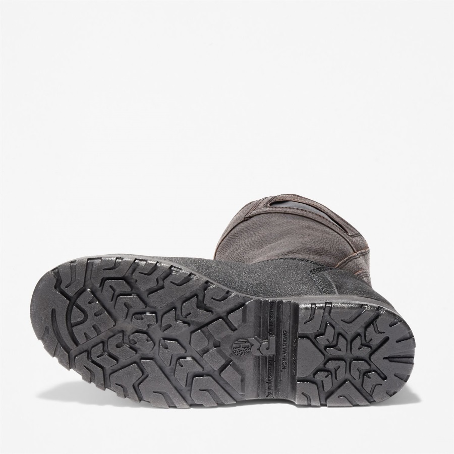 Timberland Ireland Brown Oiled Full-Grain Men's Powerwelt Pull On Steel Toe Work Boot