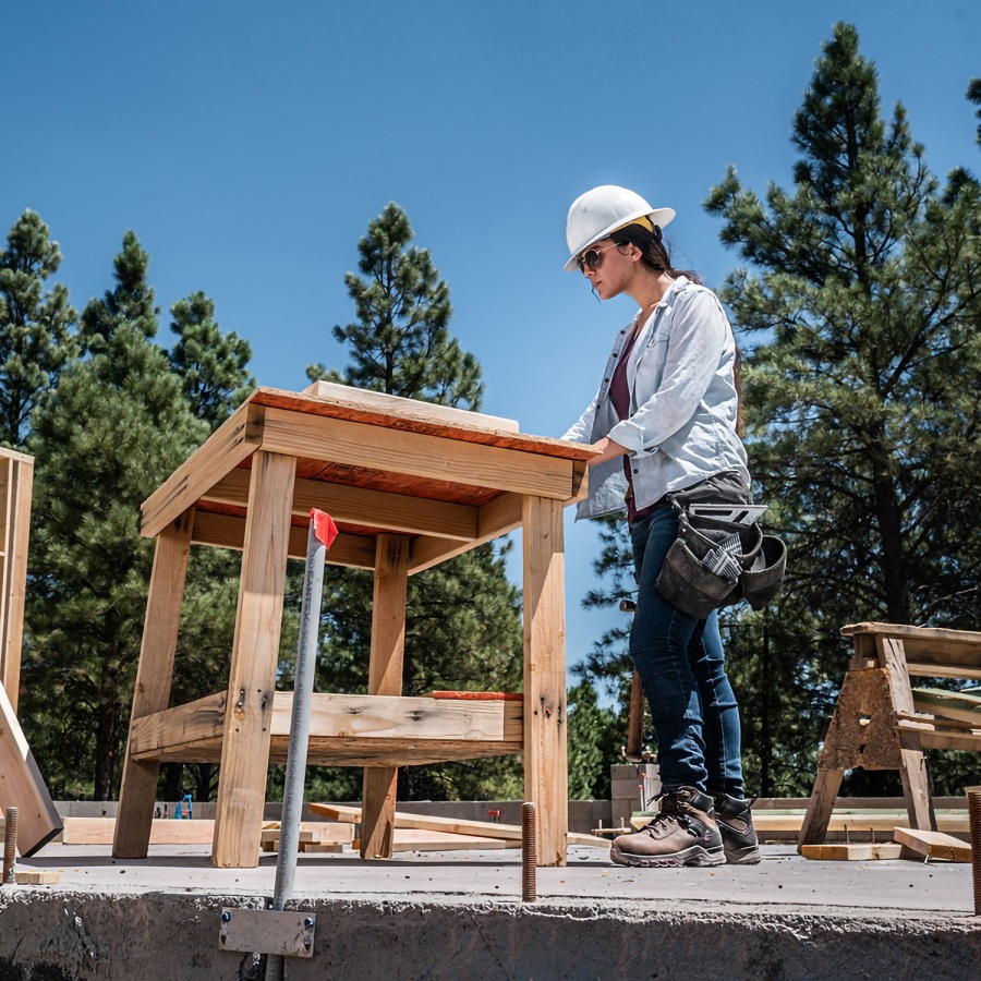 Timberland Ireland Brown/Purple Women's Hypercharge 6-Inch Waterproof Comp-Toe Boots