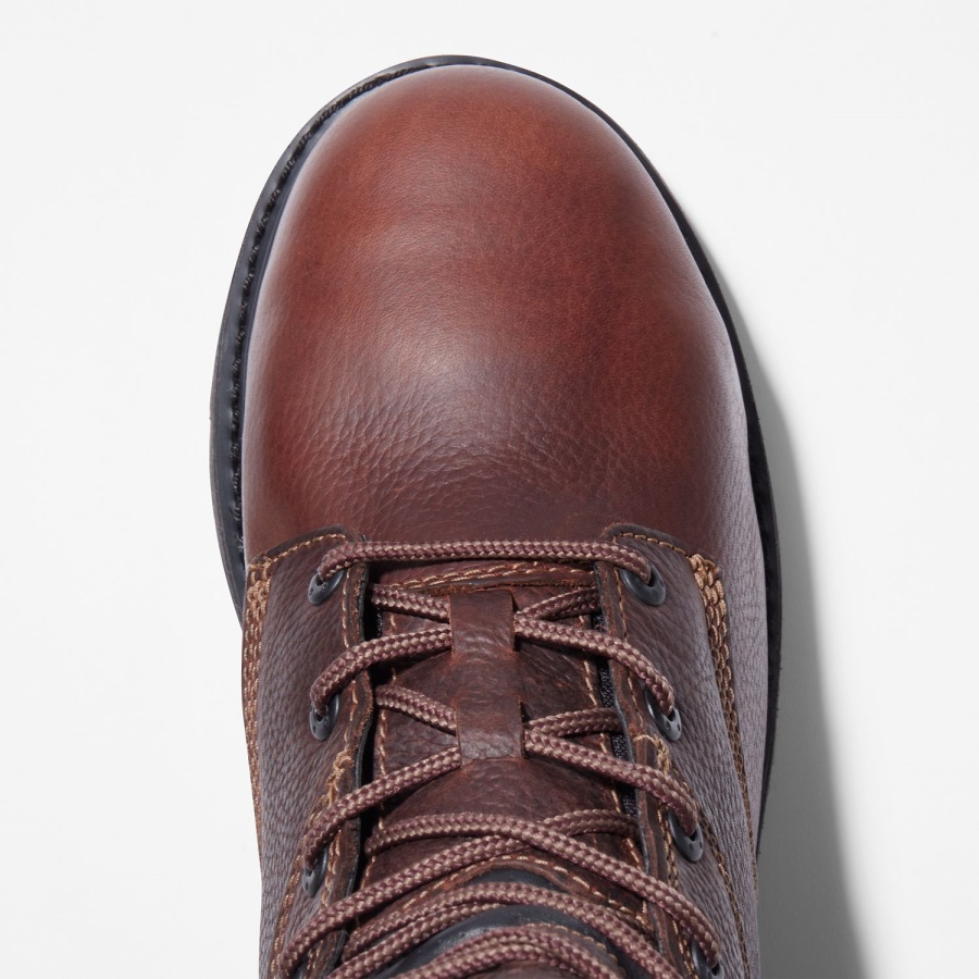 Timberland Ireland Burgundy Oiled Full-Grain Men's Met Guard Steel Toe Work Boot