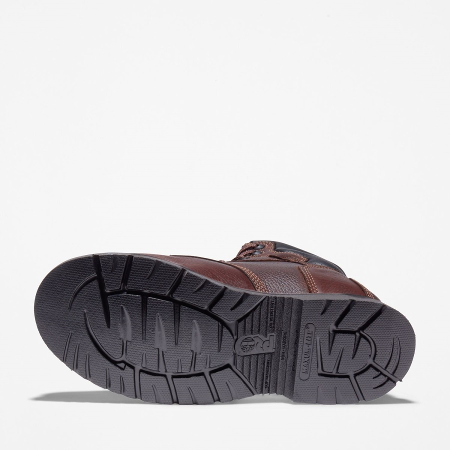 Timberland Ireland Burgundy Oiled Full-Grain Men's Met Guard Steel Toe Work Boot