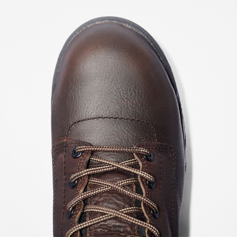 Timberland Ireland Camel Brown Full-Grain Men's Titan 6 Composite Toe Work Boot