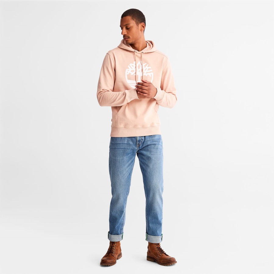 Timberland Ireland Cameo Rose Tree-Logo Hoodie