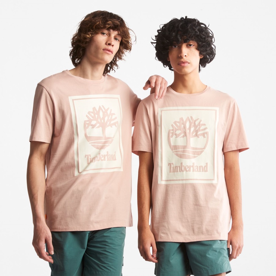 Timberland Ireland Cameo Rose/White Logo T-Shirt