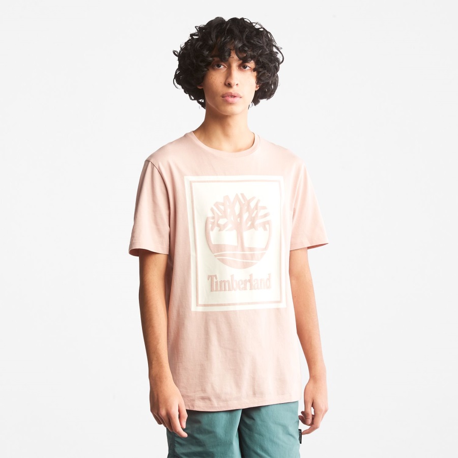 Timberland Ireland Cameo Rose/White Logo T-Shirt