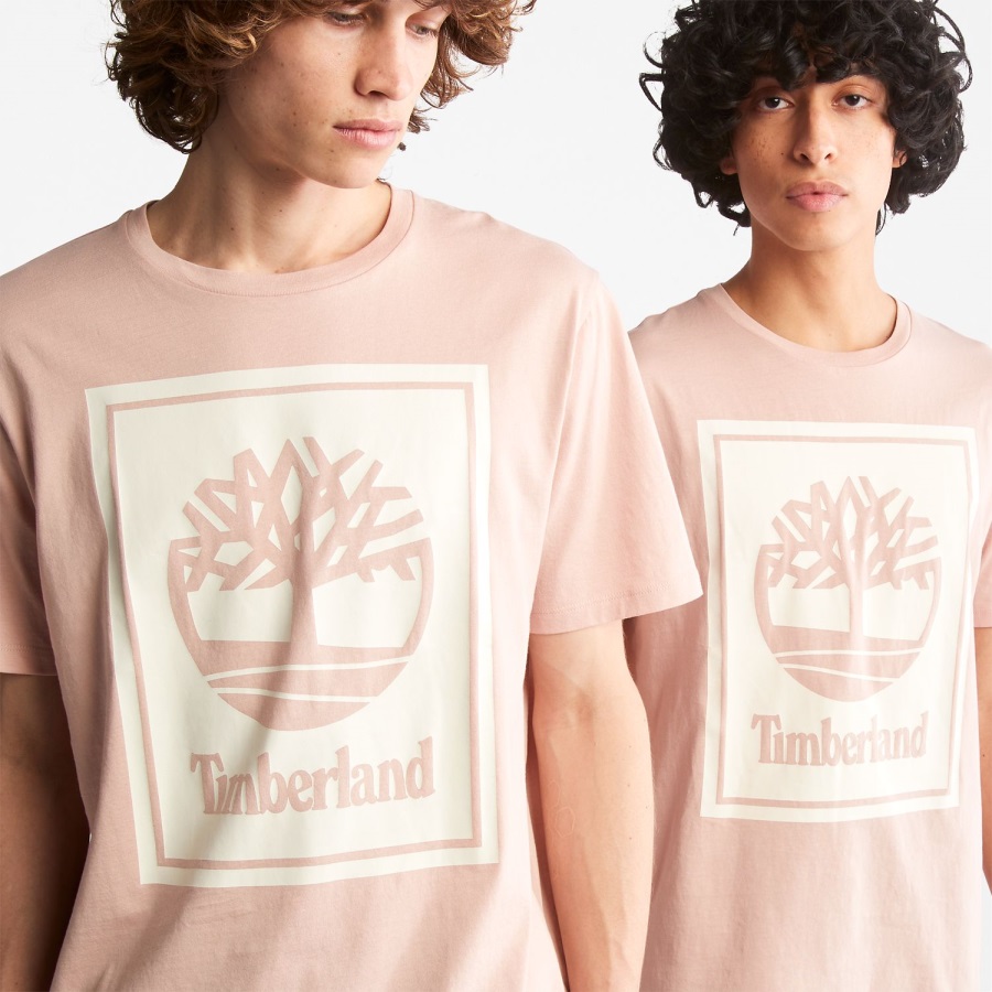 Timberland Ireland Cameo Rose/White Logo T-Shirt