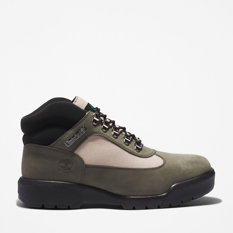 Timberland Ireland Dark Green Nubuck Men's Waterproof Field Boots