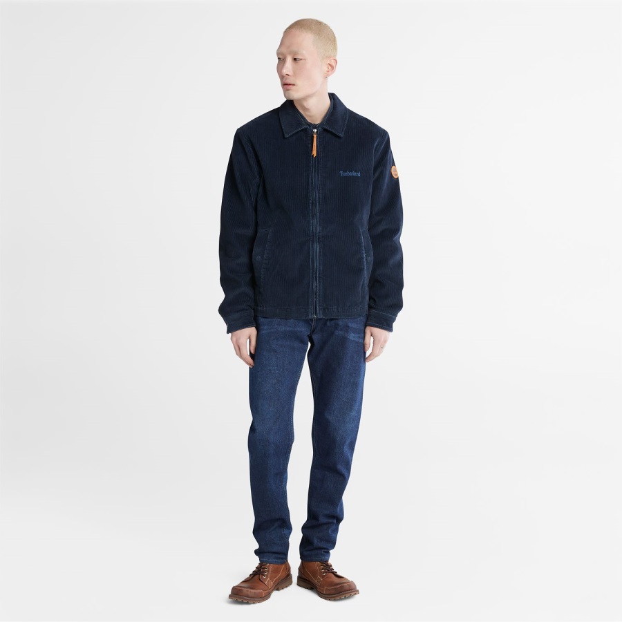 Timberland Ireland Dark Navy Men's Corduroy Chore Jacket