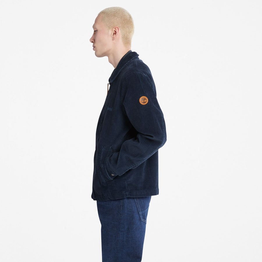 Timberland Ireland Dark Navy Men's Corduroy Chore Jacket