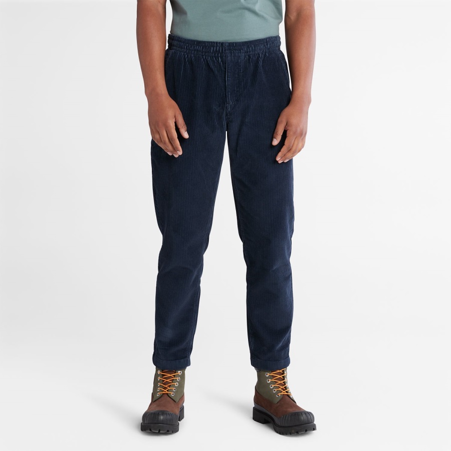 Timberland Ireland Dark Navy Men's Corduroy Jogger Pants