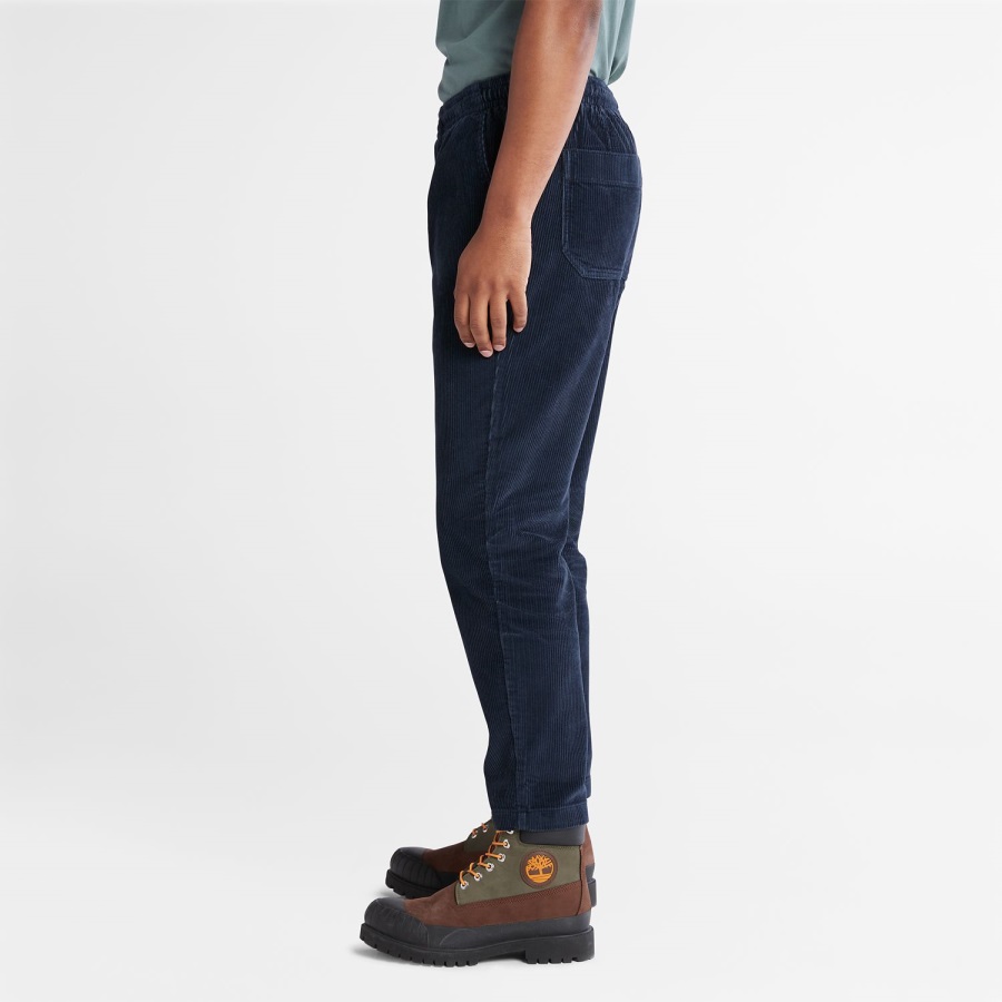 Timberland Ireland Dark Navy Men's Corduroy Jogger Pants
