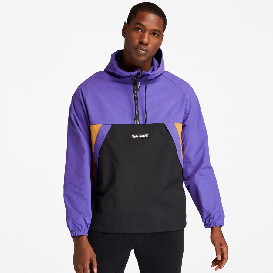 Timberland Ireland Deep Blue/Black Zip-Neck Windbreaker
