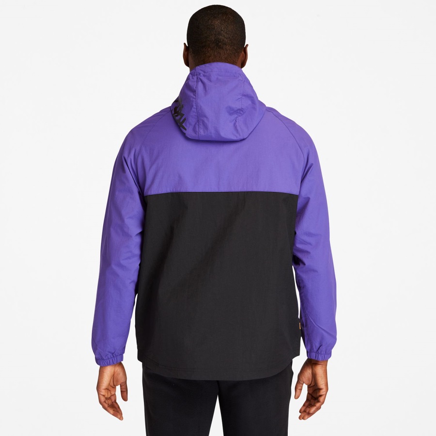 Timberland Ireland Deep Blue/Black Zip-Neck Windbreaker