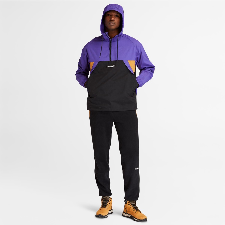 Timberland Ireland Deep Blue/Black Zip-Neck Windbreaker