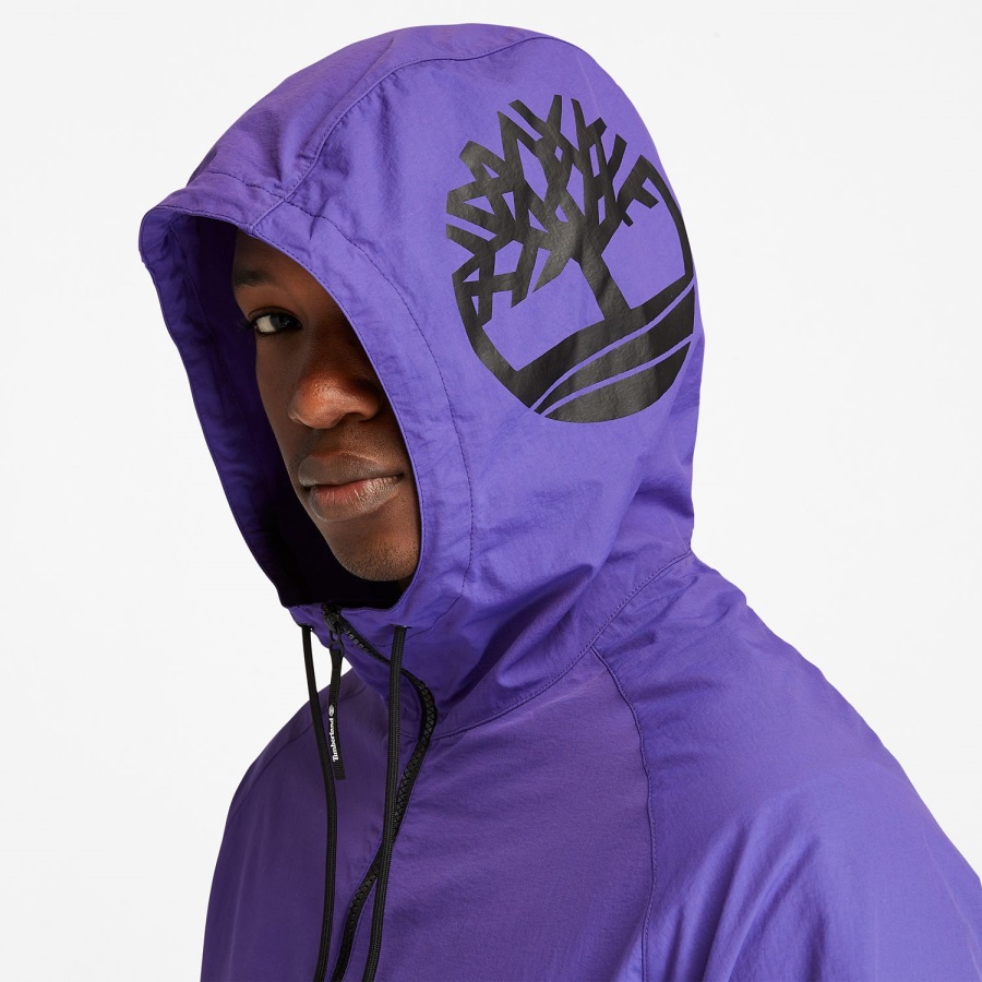 Timberland Ireland Deep Blue/Black Zip-Neck Windbreaker